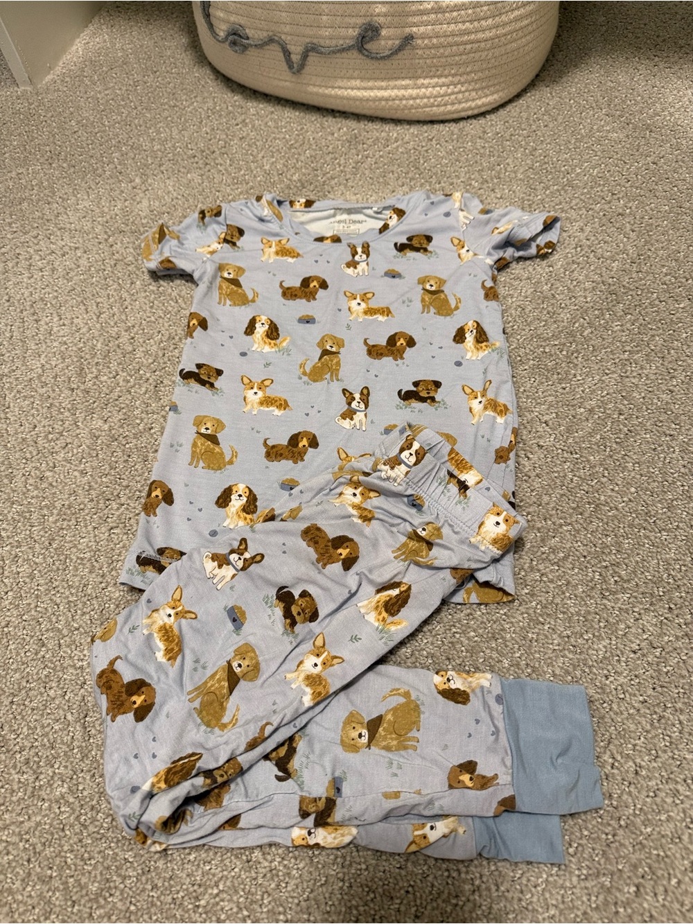 Angel Dear 3-4T dog print pajamas